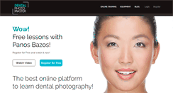 Desktop Screenshot of dentalphotomaster.com